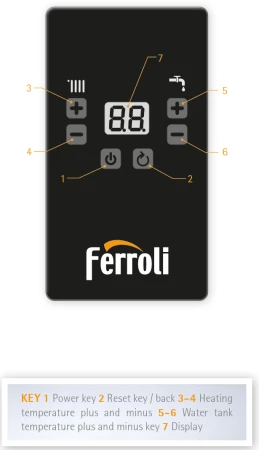 Ferroli Elektrinis katilas TOR 6