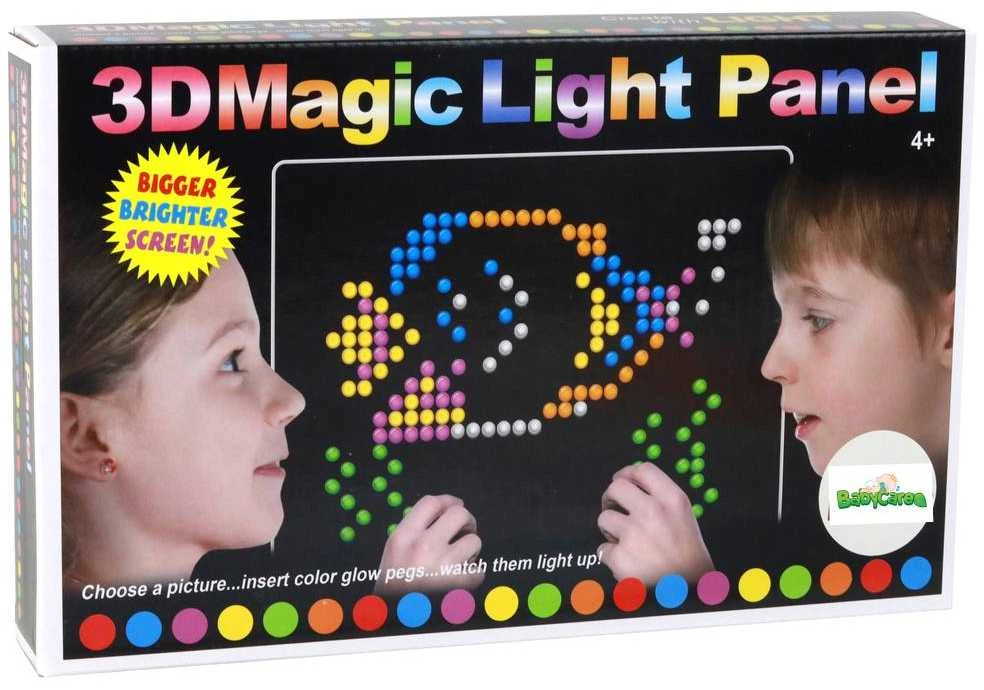 Dėlionė Lean Toys 3D lenta su smeigtukais, 180 d.