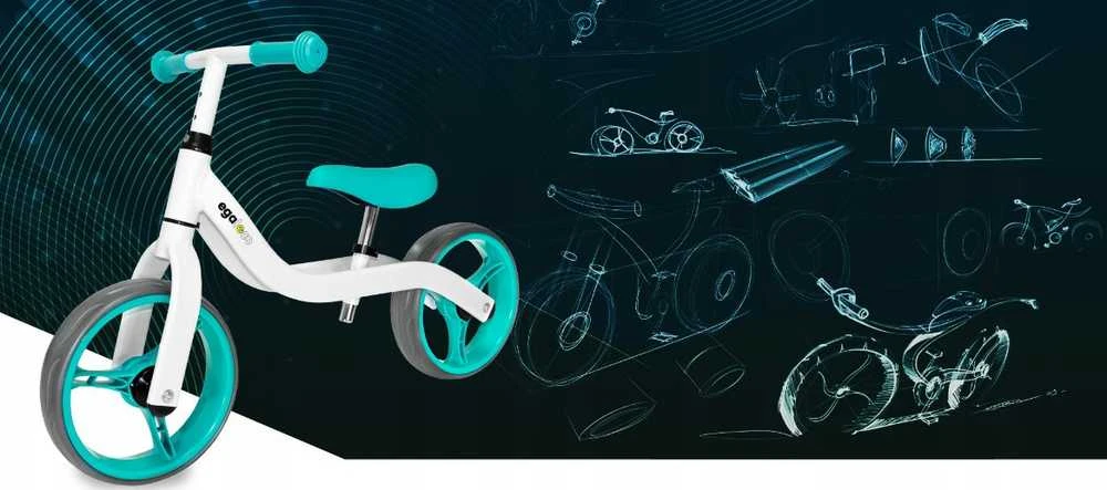 Aliuminis balansinis dviratukas Egaleco Aliuminio Cyan