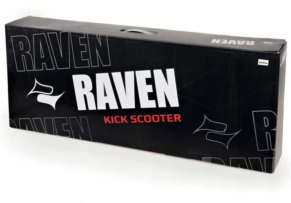 Aliuminis paspirtukas RAVEN PASTELLE PRO su dideliais 20 cm. ratais Handbrake and front suspension