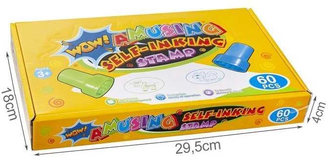 Kruzzel Antspaudų rinkinys 60 vnt