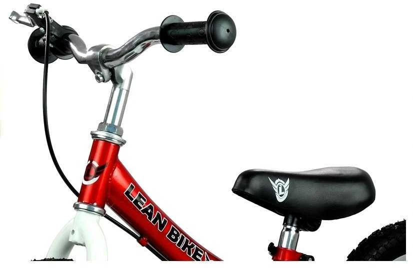Lean Toys Balansinis dviratukas Carlo, raudonas