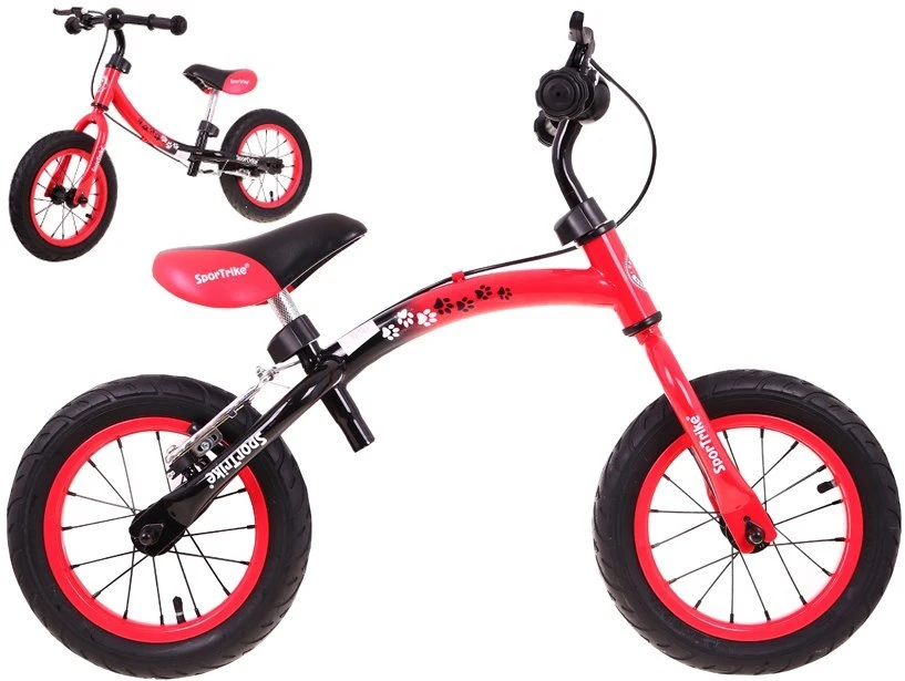 Balansinis dviratis SporTrike, raudonas