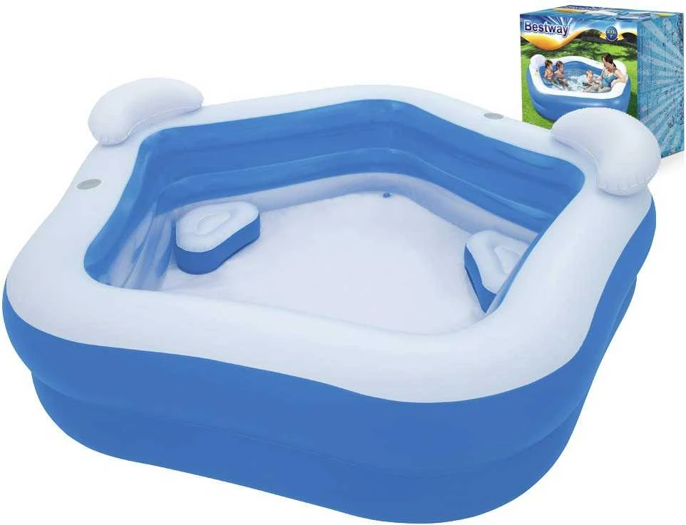 Bestway Family Fun Pripučiamas baseinas, 213x206x69cm