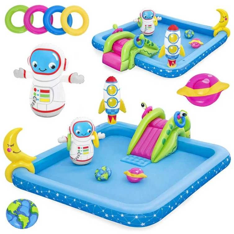 BESTWAY pripučiamas žaidimų centras Little Astronaut, 2.28m x 2.06m x 0.84m, 53126