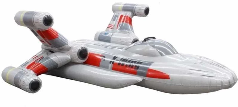 BESTWAY Pripučiamas plaustas Star Wars Fighter 150x140cm