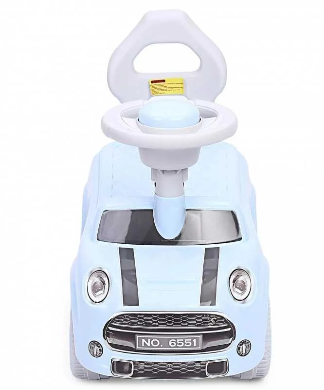 Blue Mėlyna Mašinėlė - stumdukas „MINI COOPER“ Mėlyna