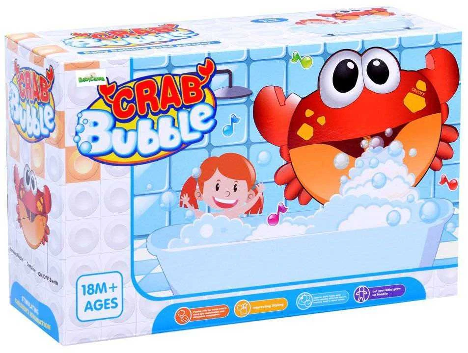 Malplay Vonios žaislas burbulus gaminantis krabas