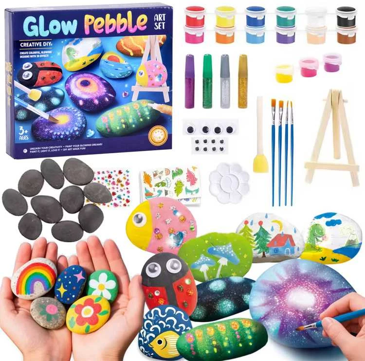 Jokomisiada Painting Stones Set – Creative Adventure with Color ZA6137