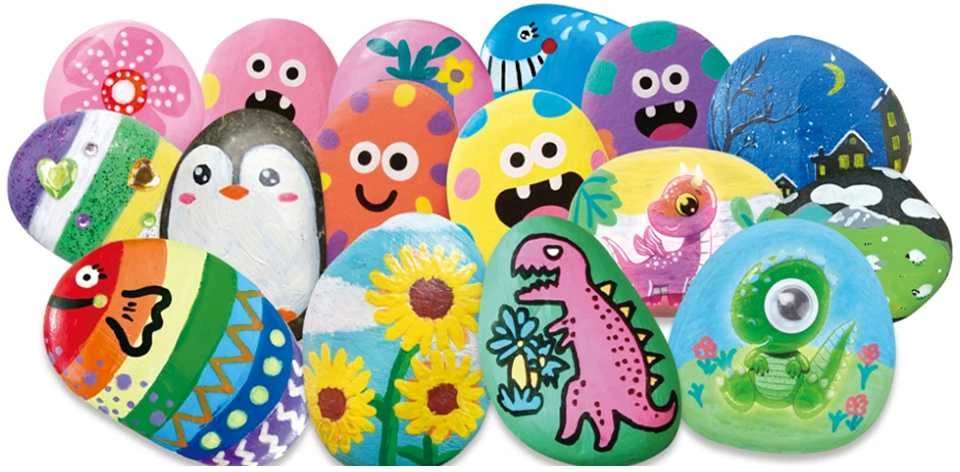Jokomisiada Painting Stones Set – Creative Adventure with Color ZA6137