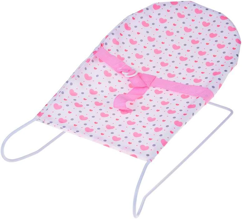 Jokomisiada Deluxe Baby Doll Set with Stroller, Crib, Play Mat and Accessories – 17 pcs ZA5916