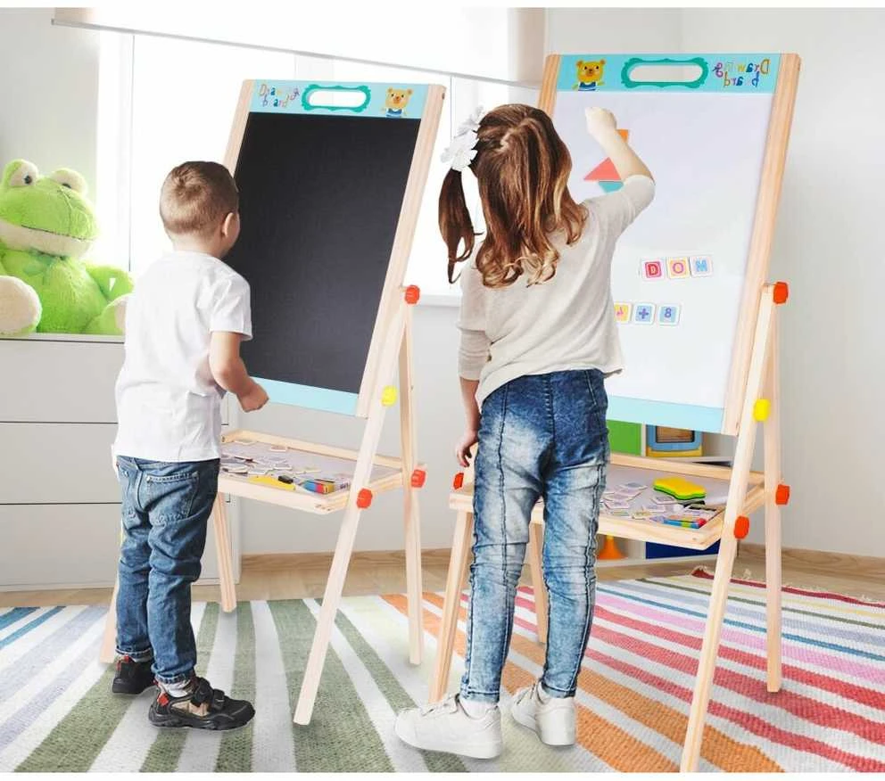Malplay Medinė piešimo lenta 85 cm. aukštis