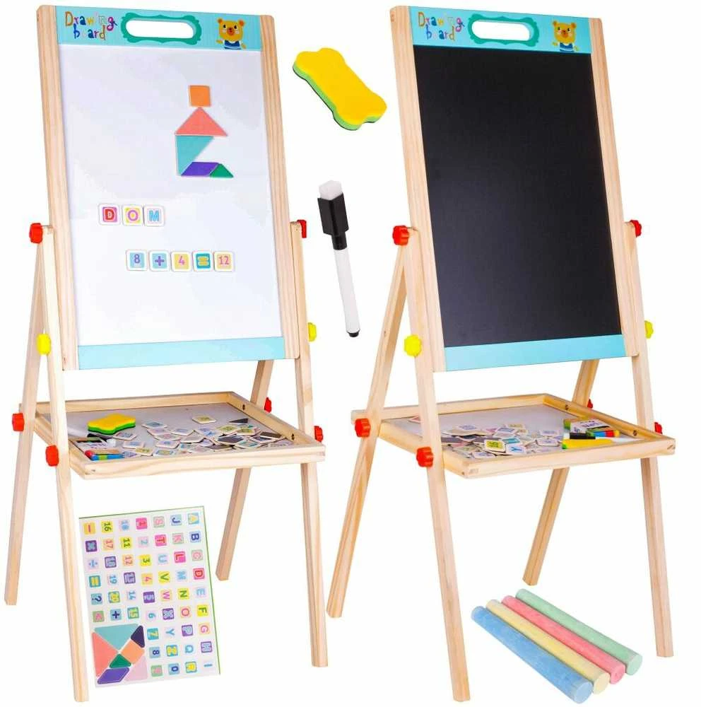 Malplay Medinė piešimo lenta 85 cm. aukštis