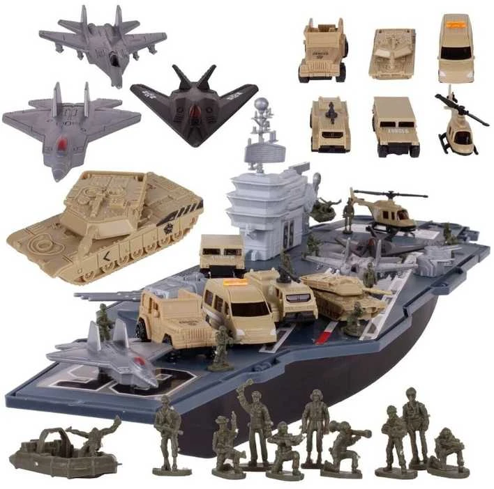 Jokomisiada Toy Military set + aircraft ZA2355