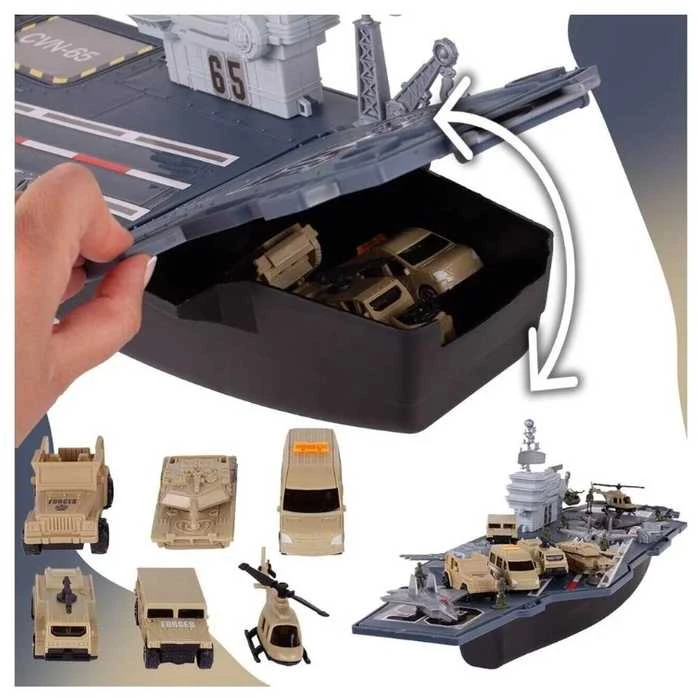 Jokomisiada Toy Military set + aircraft ZA2355