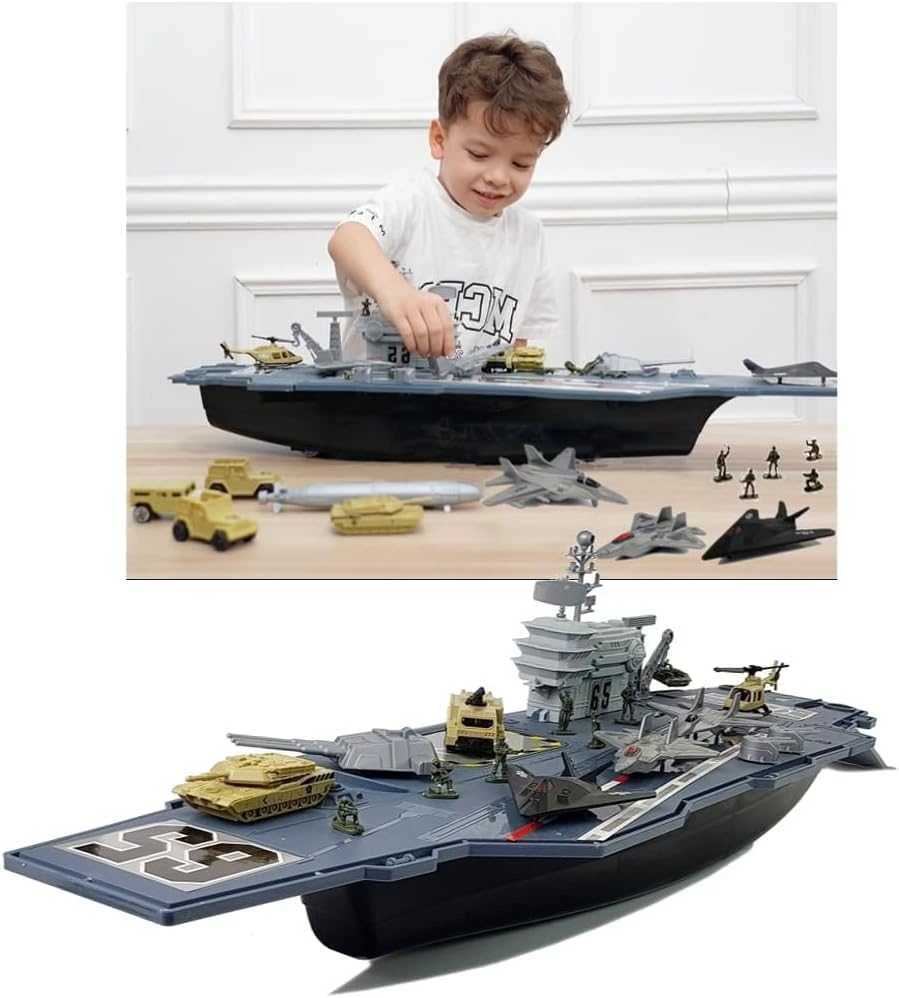 Jokomisiada Toy Military set + aircraft ZA2355