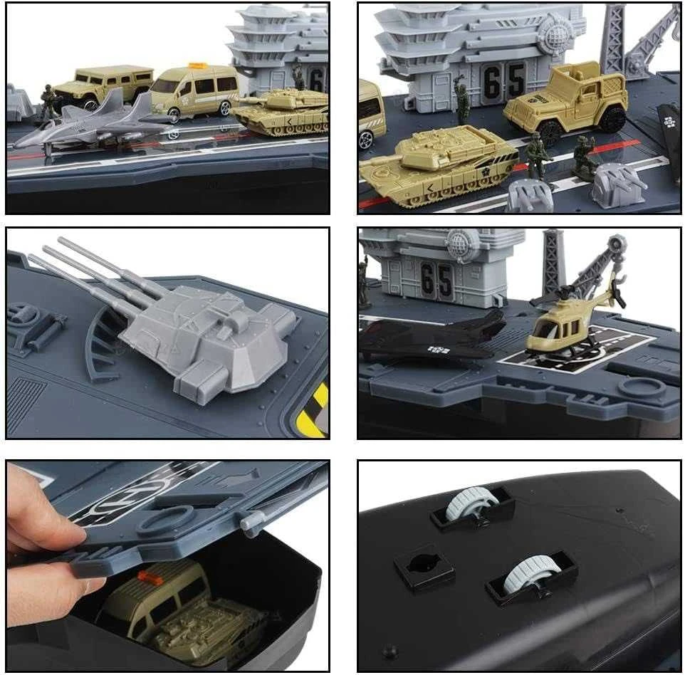 Jokomisiada Toy Military set + aircraft ZA2355