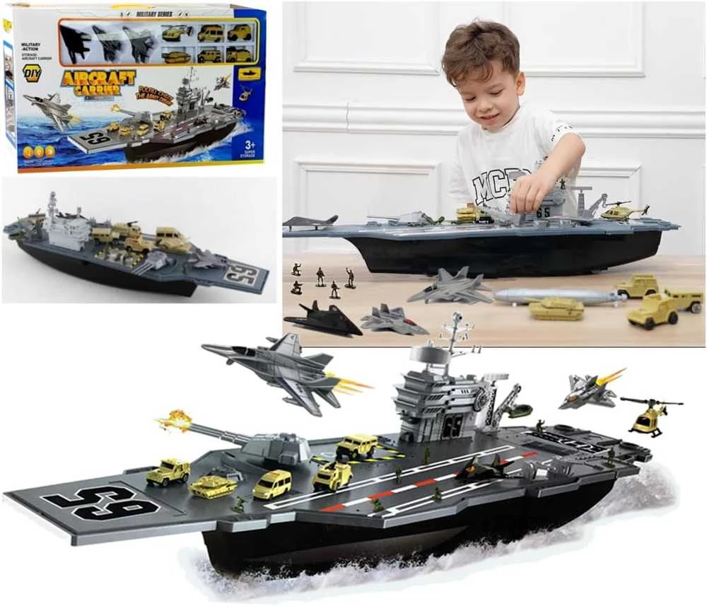 Jokomisiada Toy Military set + aircraft ZA2355