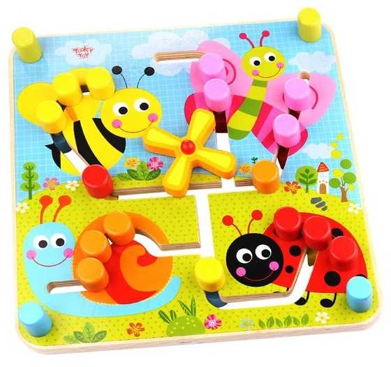 Dvipusis Medinis edukacinis žaidimas "Tooky Toy"
