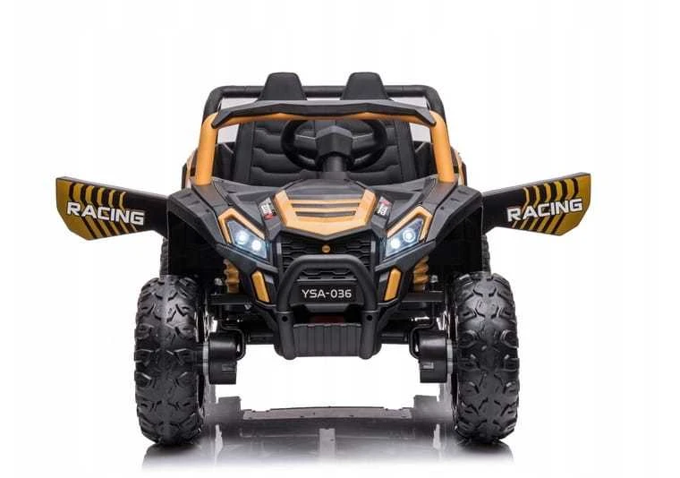 Ramiz Elektromobilis Buggy UTV Racing 4x4 raudonas, vienvietis