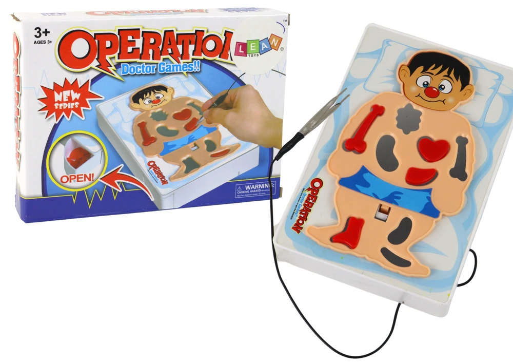 Lean Toys Edukuojantis žaidimas „Mažasis daktaras“