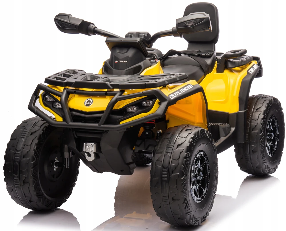 Lean Cars Geltonas keturratis Can Am Outlander 4x4 DK-CA005
