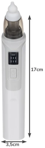 Malatec Elektrinis nosies aspiratorius kūdikiui 500 mAh