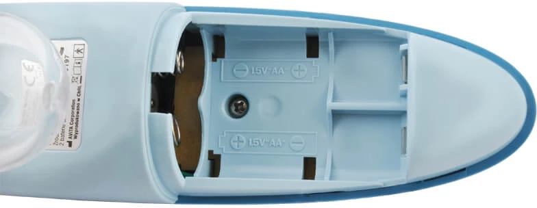 Elektrinis Nosies Aspiratorius - HAXE NS1 4 Antgaliai Baterijomis Maitinamas Baltas/Mėlynas