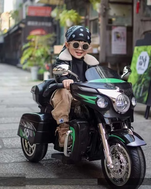 Lean Cars Vienvietis vaikiškas elektrinis motociklas Goldwing NEL-R1800GS