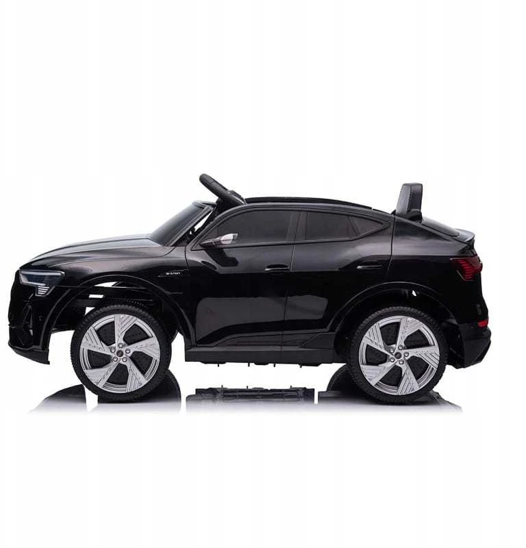 Ramiz Elektromobilis vaikams Audi E- Tron QLS-6688, 4x4, juodas