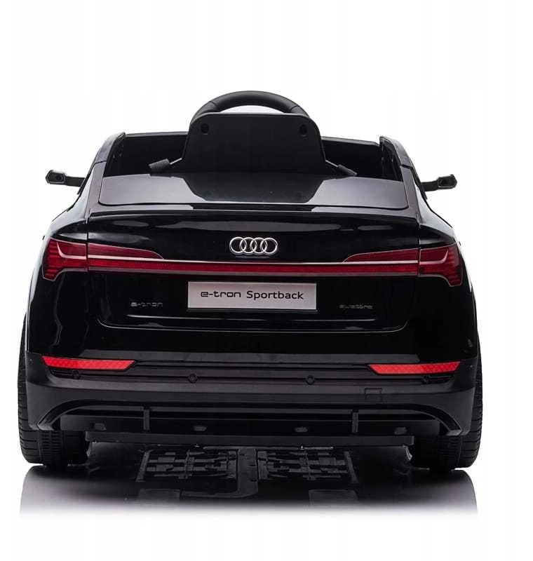 Ramiz Elektromobilis vaikams Audi E- Tron QLS-6688, 4x4, juodas