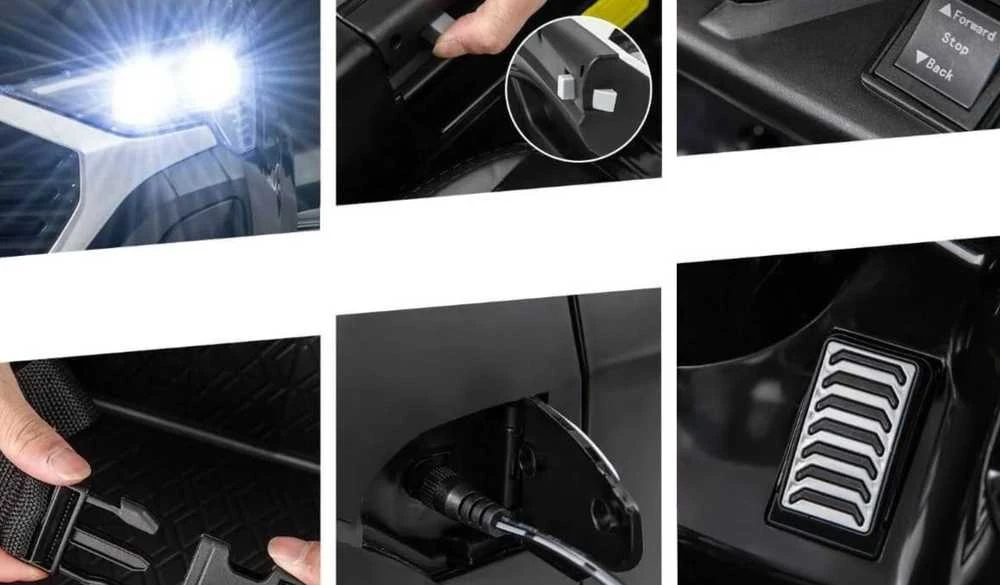 Lean Cars Vaikiškas elektrinis automobilis Audi RS Q8