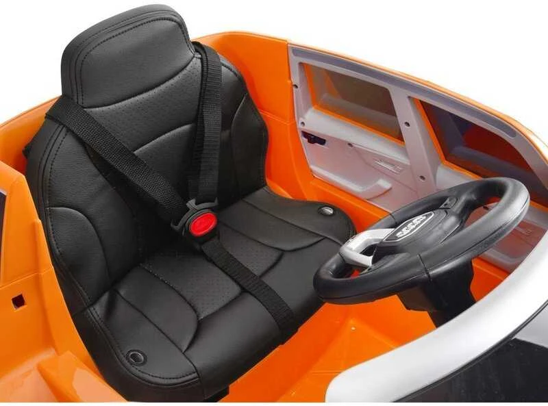 Lean Cars Elektromobilis vaikams Audi Q8 JJ2066, geltonas lakuotas