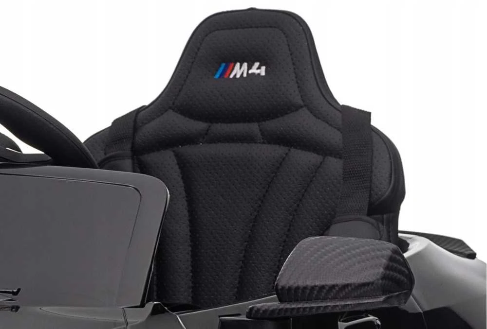 Elektromobilis vaikams BMW M4, pilkas