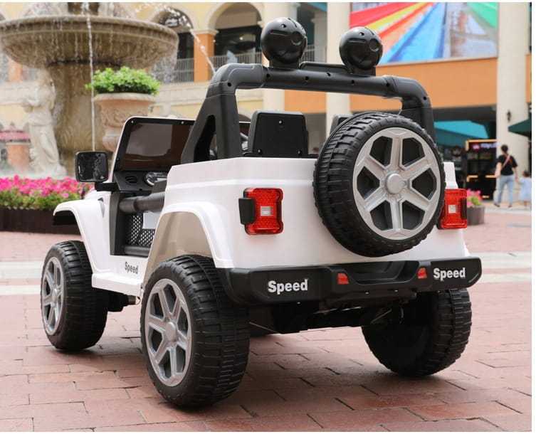 Lean Cars Vienvietis vaikiškas elektromobilis 4x4 LeanToys FT-938, baltas