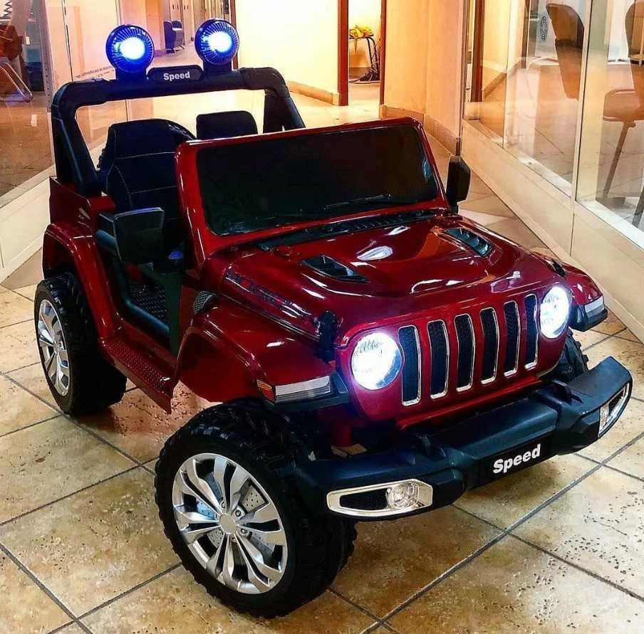Lean Cars Vienvietis vaikiškas elektromobilis 4x4 LeanToys FT-938, raudonas