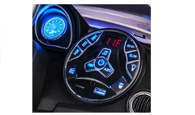Lean Cars Ride HL1538 Juodas – elektrinis važiuojamasis automobilis