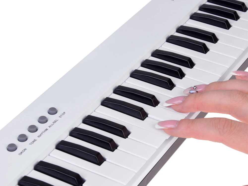 Jokomisiada Elektroniniai vargonai su rankena, muzikinis žaislas vaikams IN0172