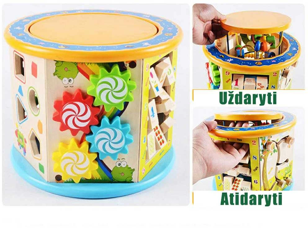 Kruzzel Medinis edukacinis kubas 22429