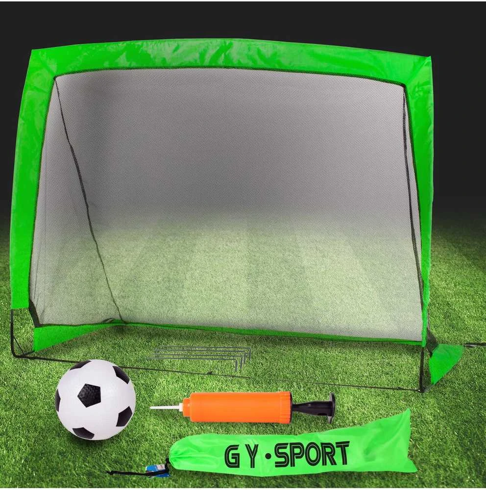 Malplay Nešiojami vaikiški futbolo vartai su kamuoliu ir pompa