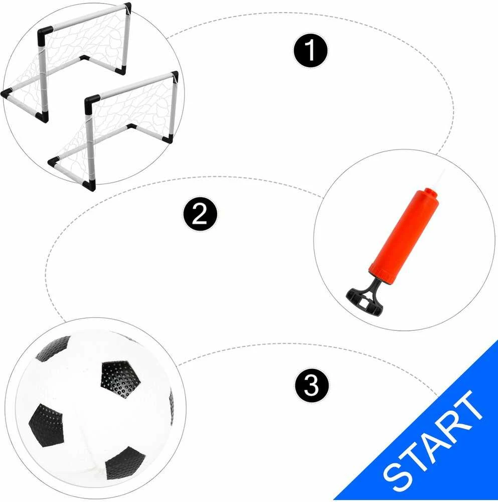 Trizand Futbolo vartai + kamuolys + pompa 23459