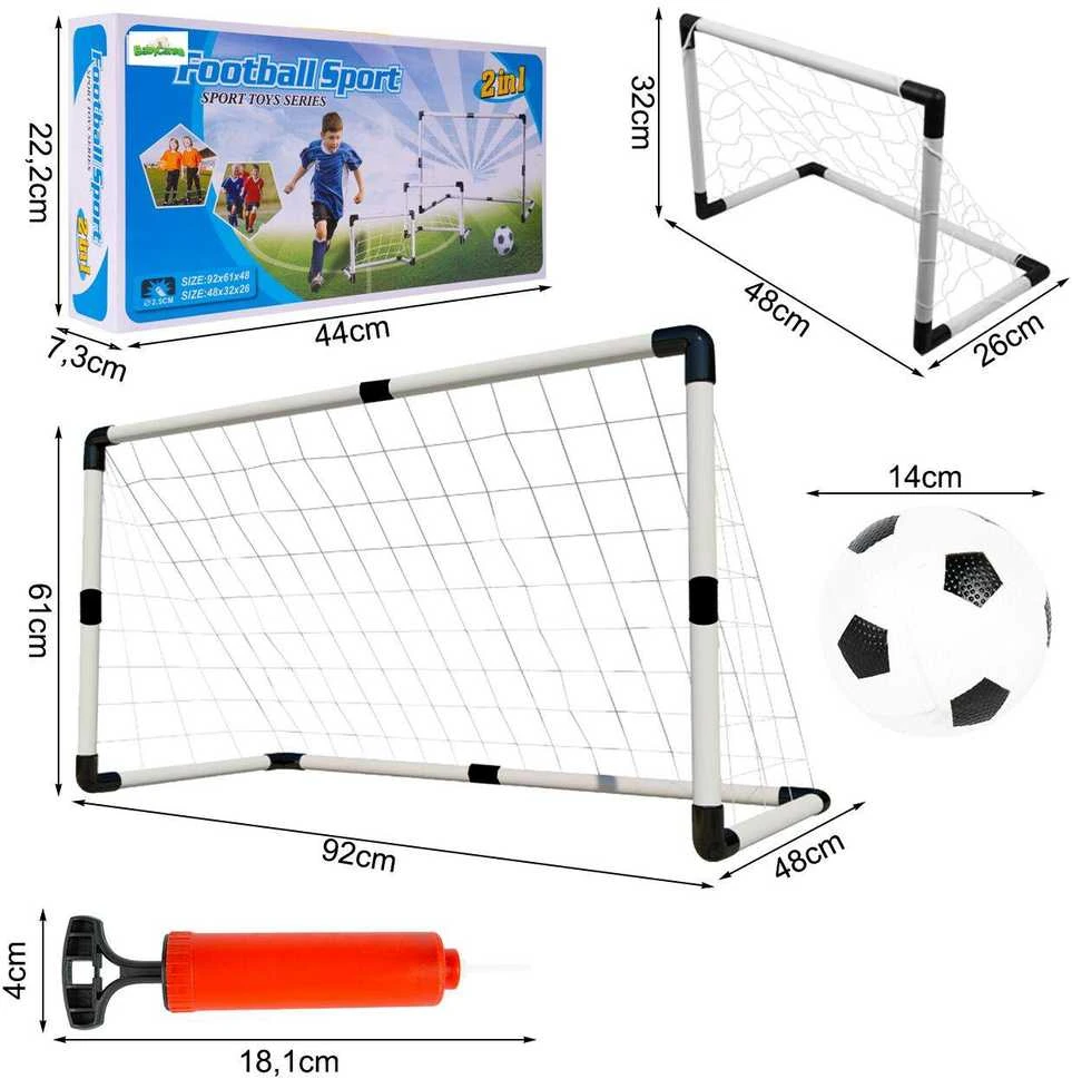 Trizand Futbolo vartai + kamuolys + pompa 23459