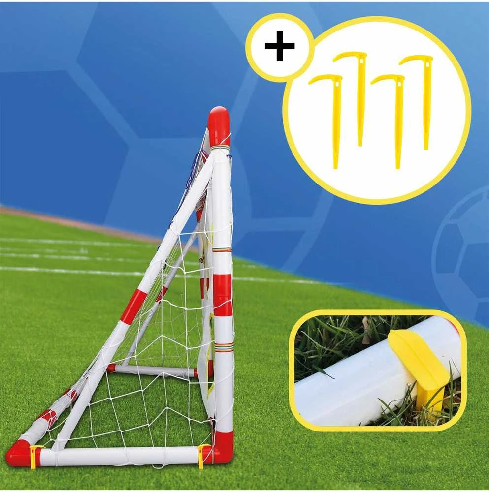 Malplay Vaikiškas futbolo vartų komplektas 2in 1