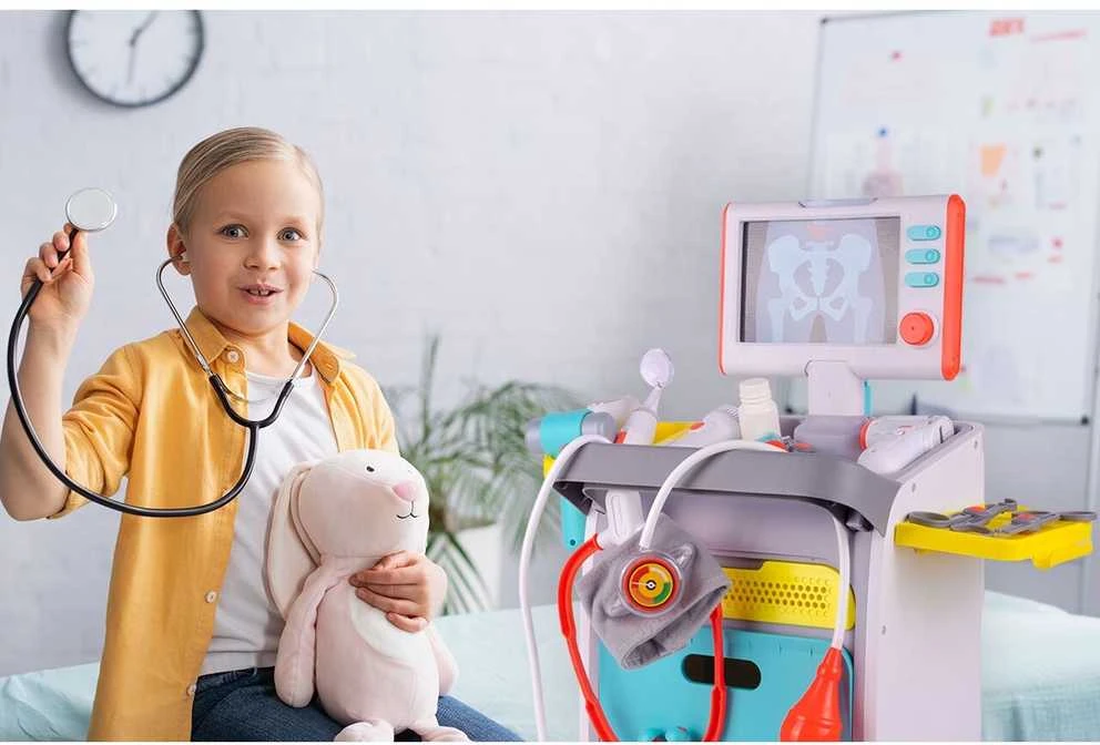 Malplay Žaislinis gydytojo rinkinys su šviesos ir garso efektais