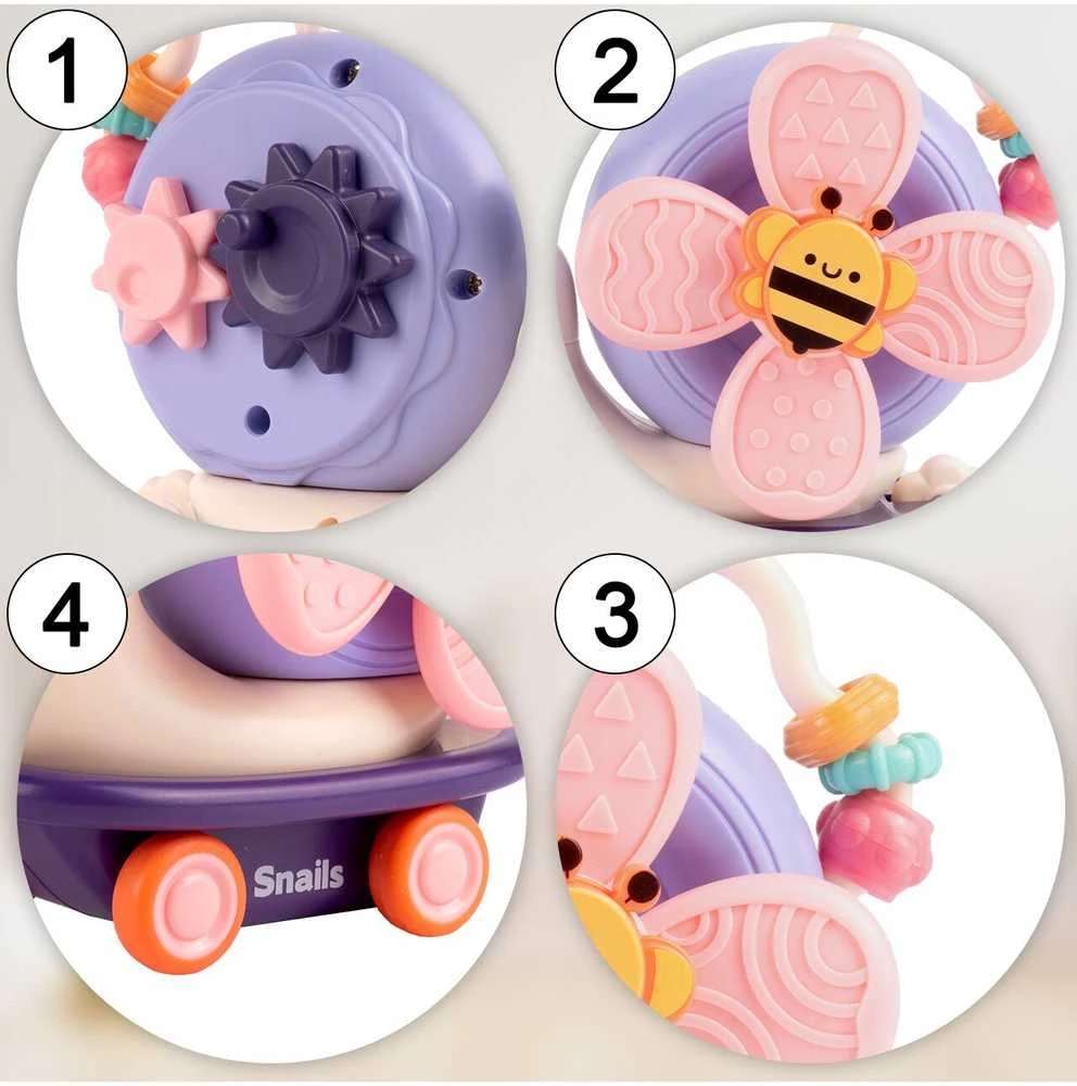 Malplay Inercinė sraigė suktukas kūdikiui Spinner