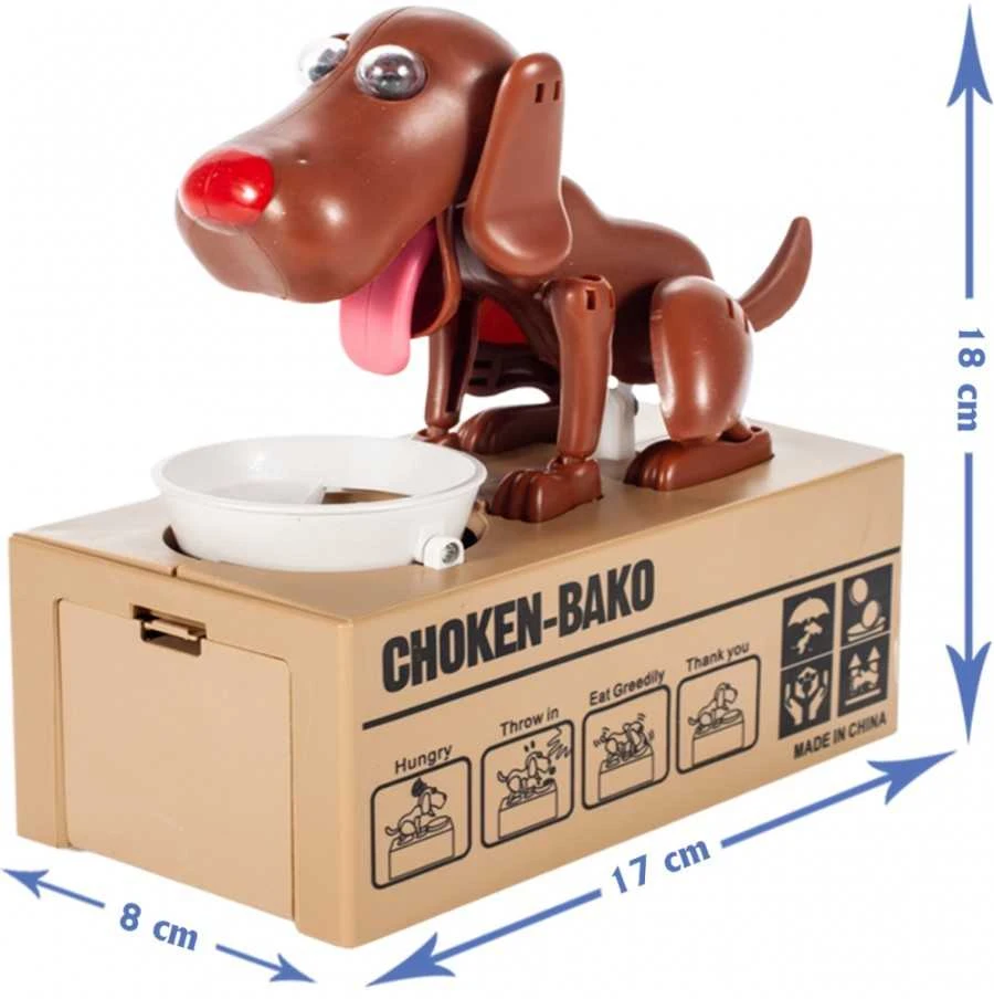 Iso Trade Baterija operated piggy bank - ruda dog 22470