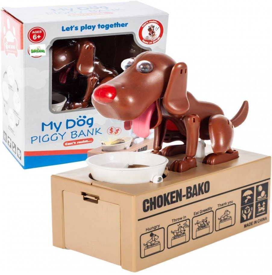 Iso Trade Baterija operated piggy bank - ruda dog 22470