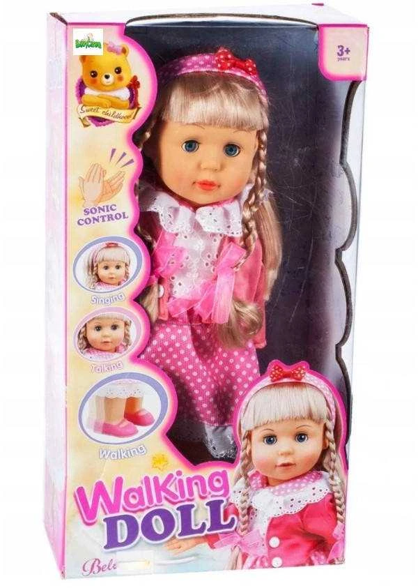 Malplay Interaktyvi lėlė Belinda, vaikšto ir dainuoja, 42 cm