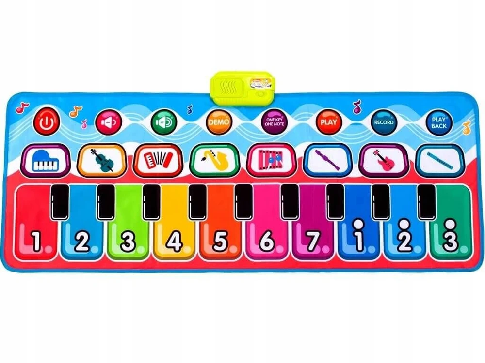 Malplay Interaktyvus Muzikinis kilimėlis šokiams PIANO, 130 cm
