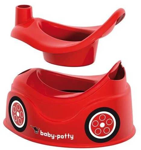 BIG Nocnik Bobby Car raudonas automobilis su vairu